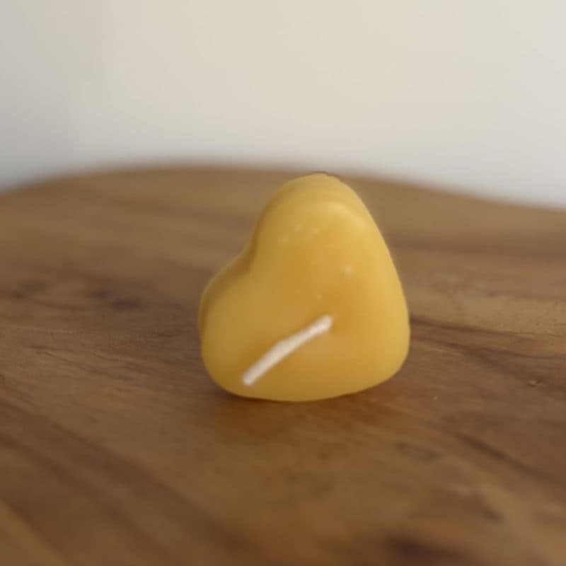 Waxinelichtjes hartje